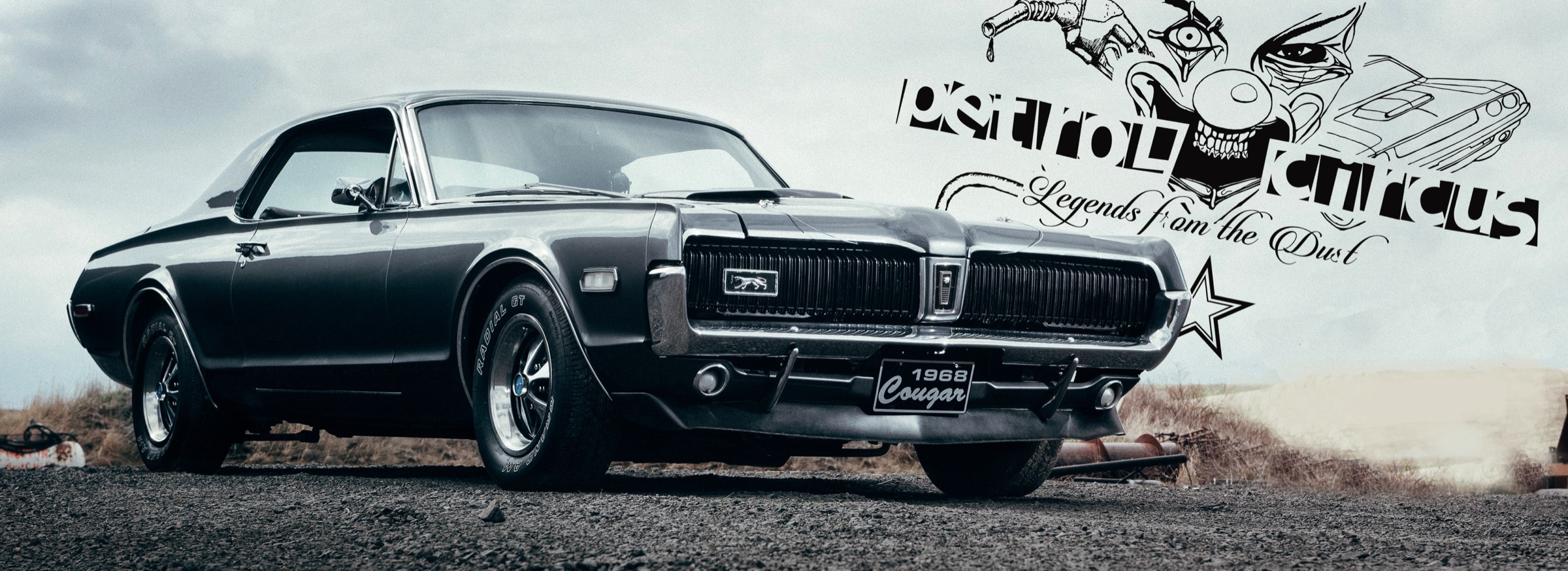 1968 Mercury Cougar a Petrol Circus műhelyéből
